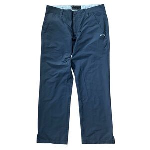 SOLD***Oakley Golf Chino Pants Grey Straight Leg Activewear Stretch Men’s